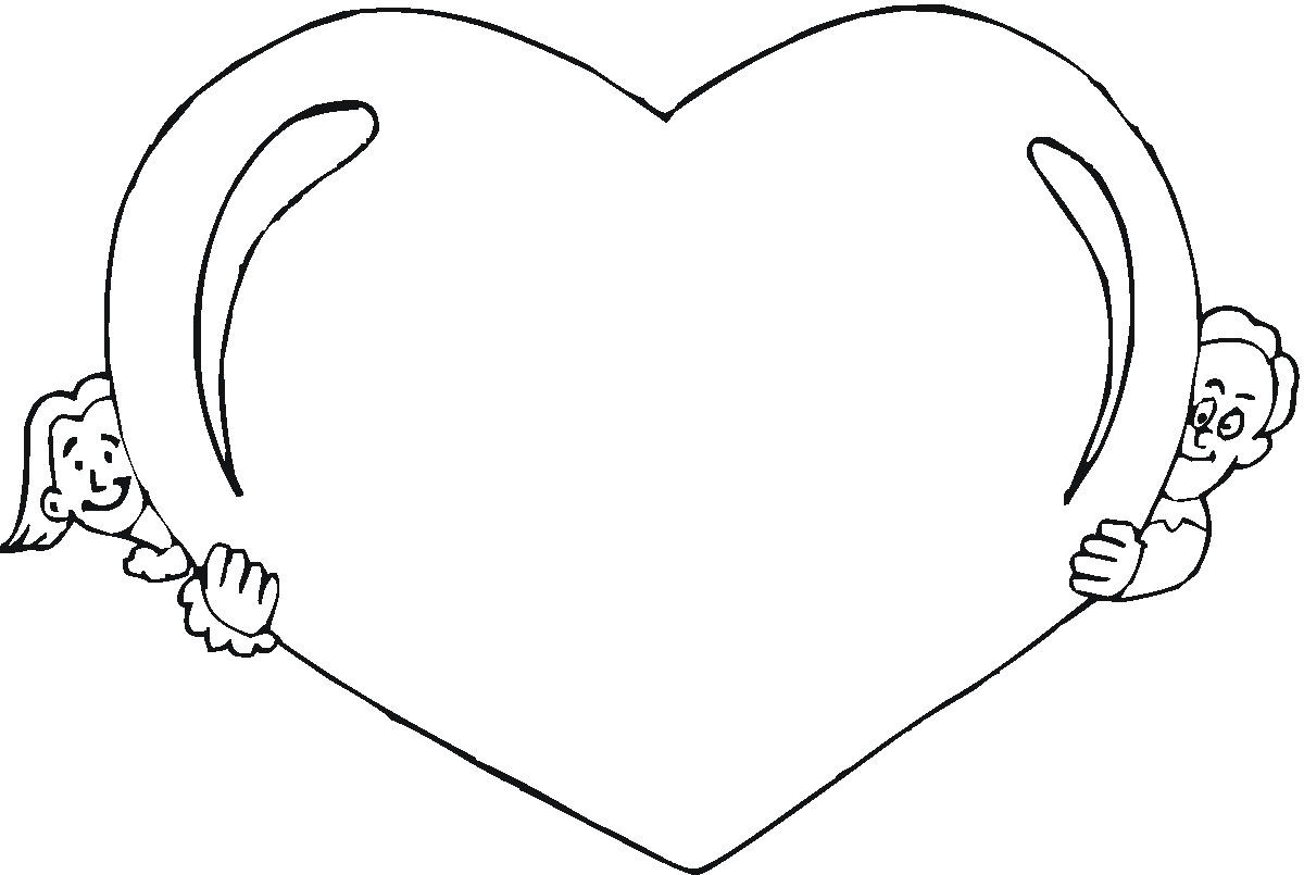 valentine detailed coloring pages - photo #27