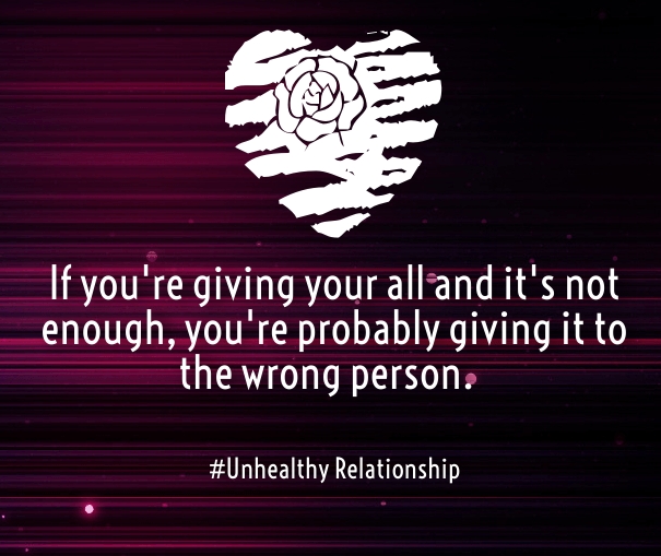 Best unhealthy relationship quotes