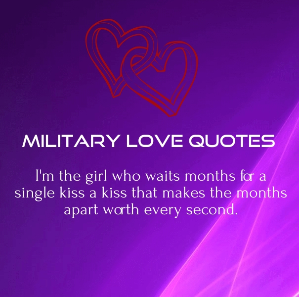 Military Love Quotes for Him