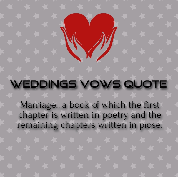 christian wedding vows and poem