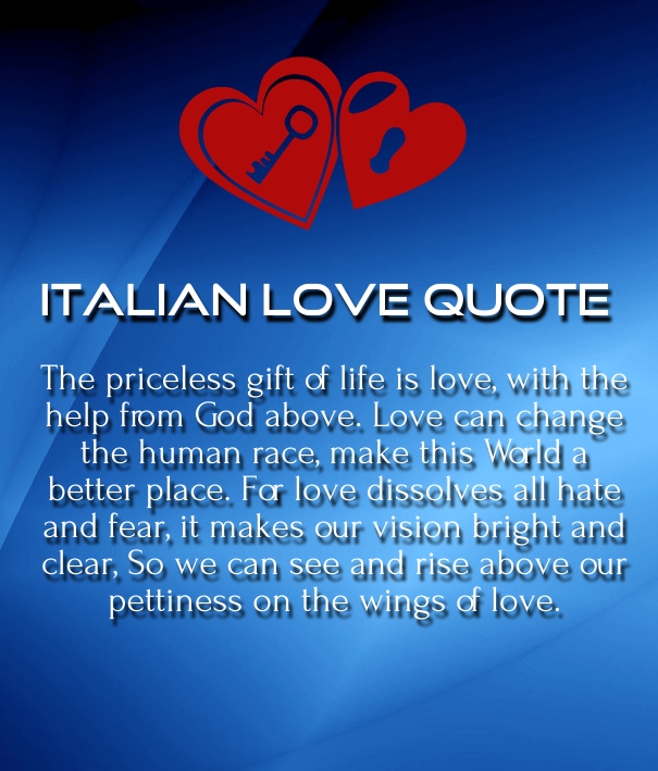 italian love quotes for him and her