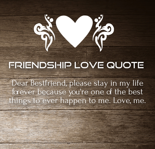 Friendship Love Quotes and Sayings for Him / Her with Images - Hug2Love