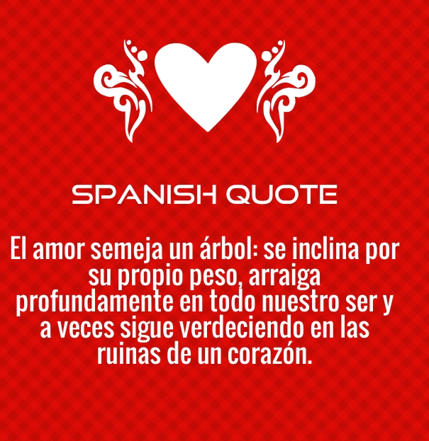 Spanish Love Quotes and Poems for Him / Her - Hug2Love