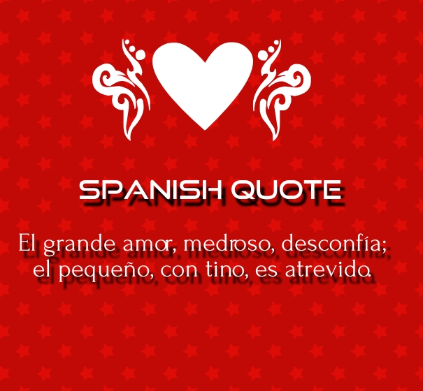 spanish love quotes for him