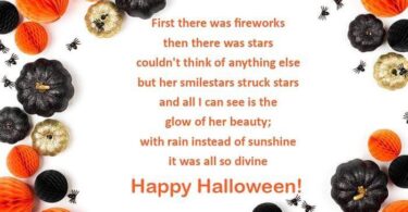 Short Halloween Poem For Her Beauty