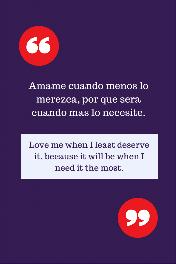 Spanish Love Quotes And Poems For Him And English Translation