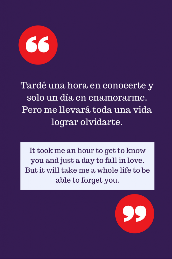 Spanish Love Quotes For Her Him