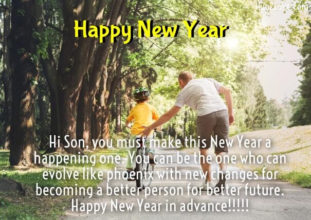 Best Happy New Year 2025 Quotes For Son