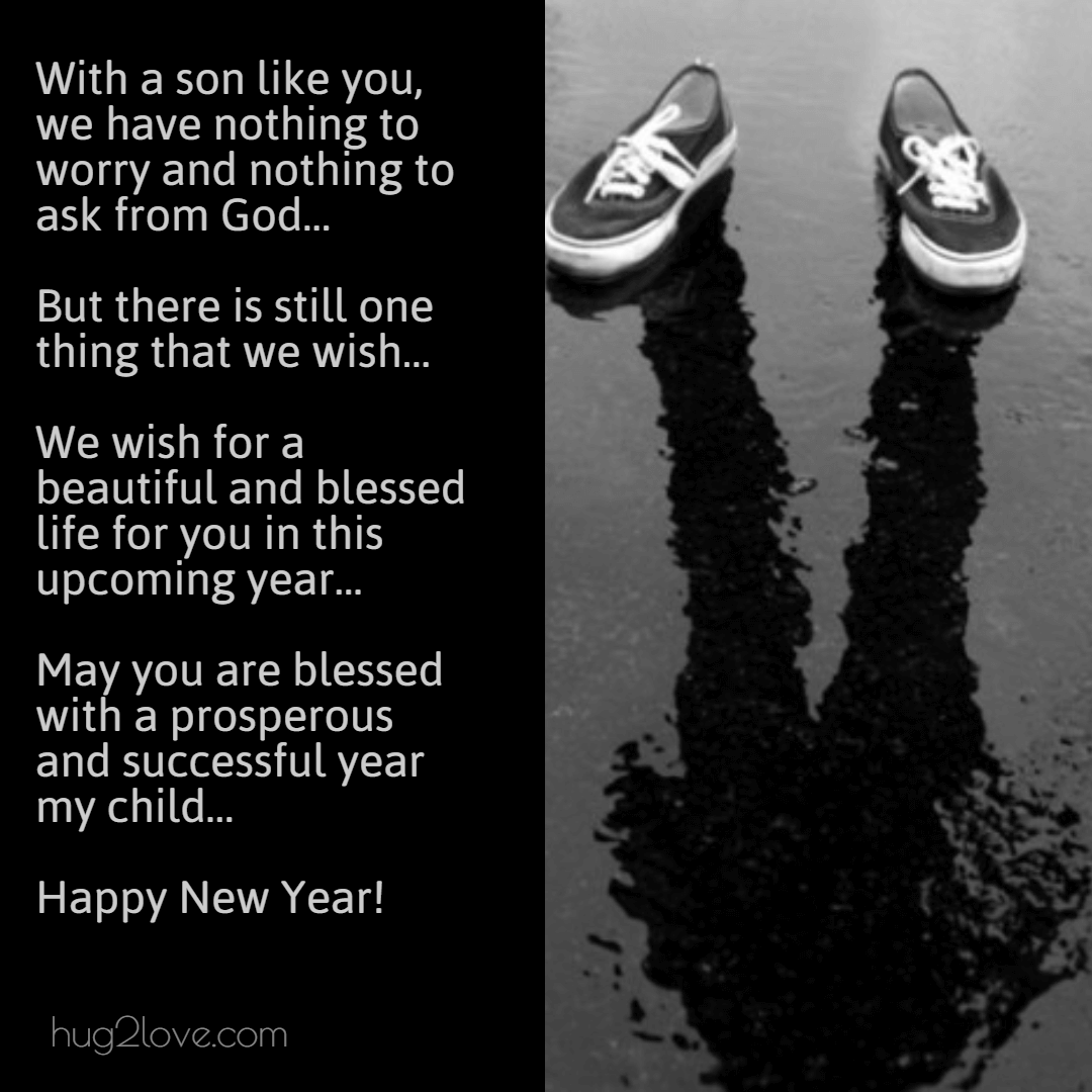 New Year Poem Quotes For Son To Wish