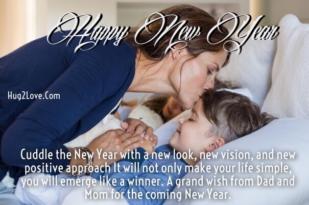 New Year Wishes For Son From Mother