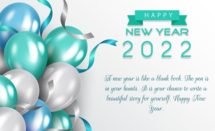 Happy New Year 2022 Best Greeting Card