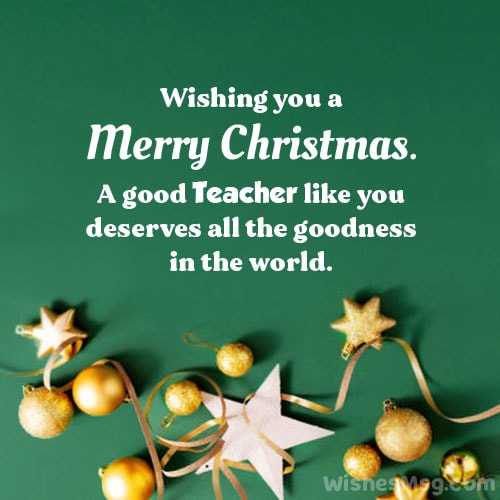 Merry XMAS Teacher Mentor
