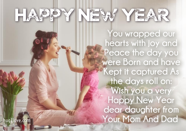 New Year Wishes For Daughter