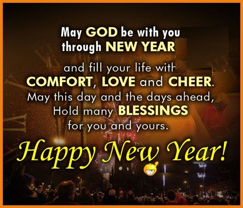 Christ New Year Wishes