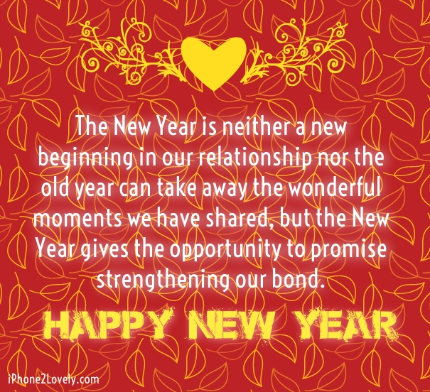 Happy New Year Eve Romantic Love Sayings Wishes