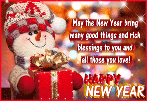 Happy New Year 2020 Gif Greeting Ecard Loved Ones