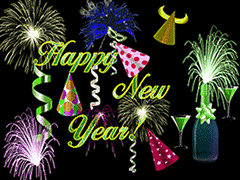 Happy New Years Animated Greeting Cards