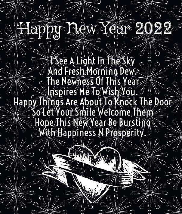 Love Message For New Year 2022