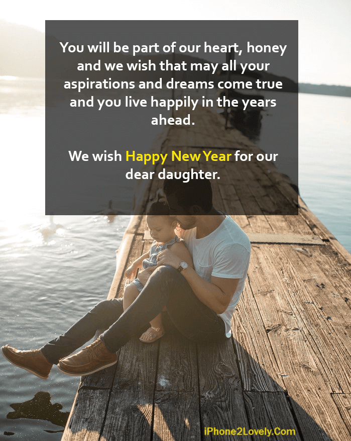 Lovely New Year 2021Wishes Sayings For Daughters
