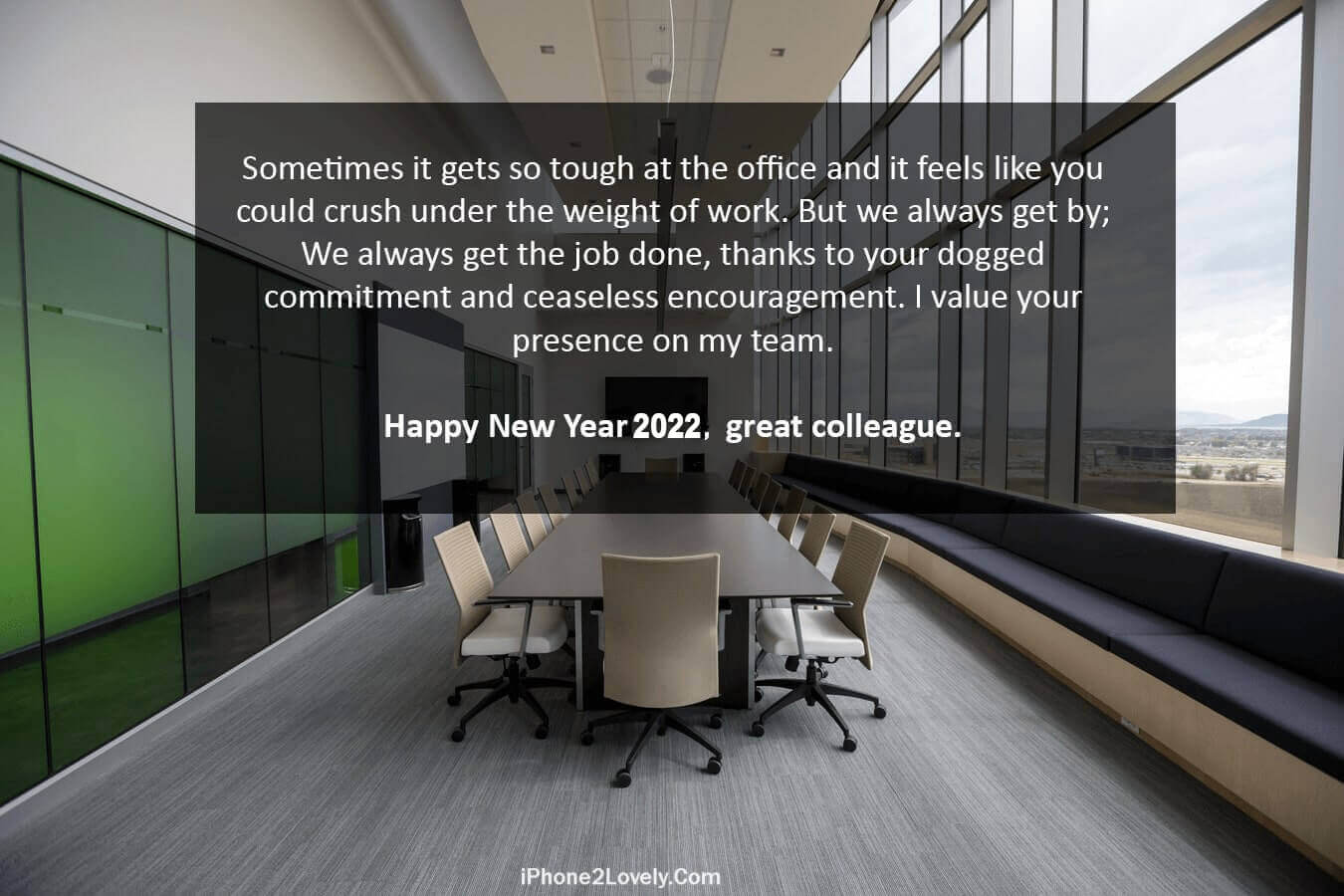 New Year 2022 Wishes For Collegues And Team Members From Boss