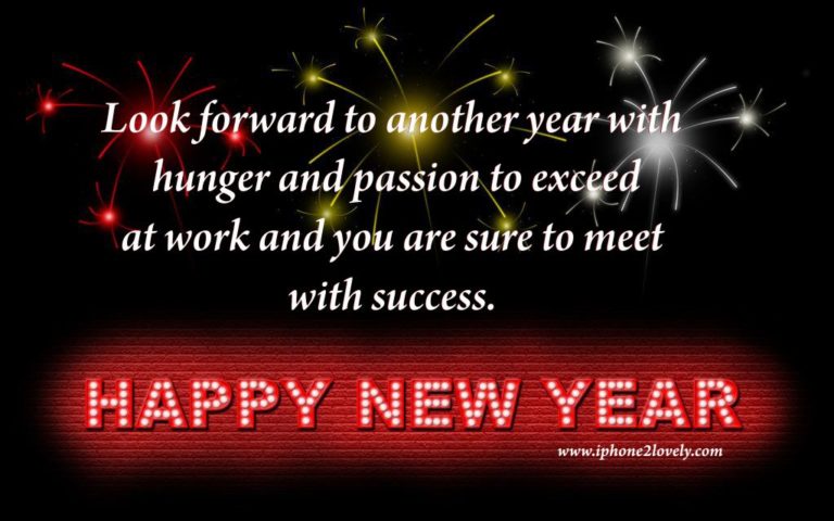 New Year Wishes For Colleagues 2021
