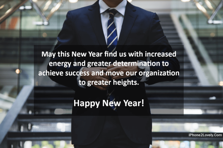 New Year Wishes 2021 For Clients Office Business Man 