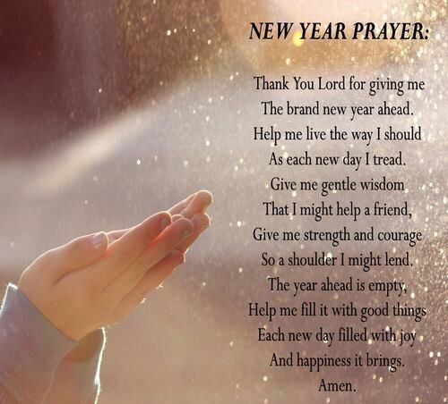 New Year Prayer