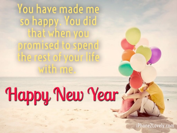 60 Happy New Year 2023 Love Quotes for Him / Boyfriend (I Love U)