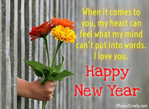 New Year Wishes For Lover
