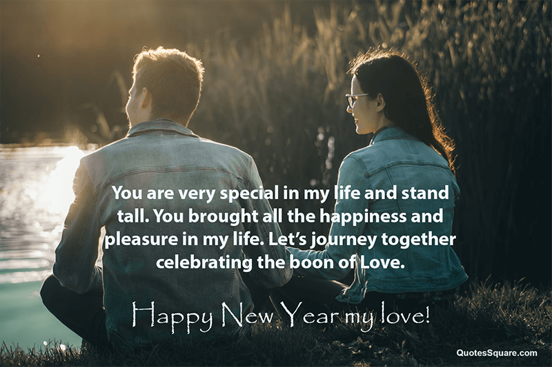 Romantic New Year Wishes Messages For Wife From Husband