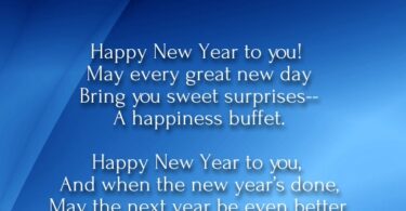 Short New Year Poems