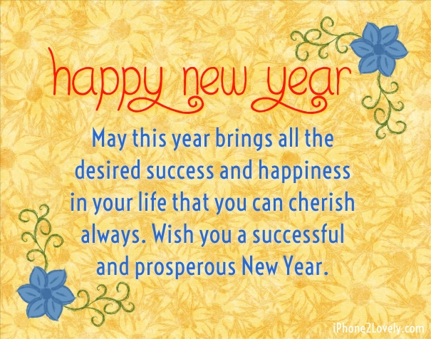 Best New Year Messages In English