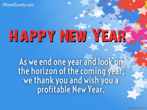 Business New Year Greetings