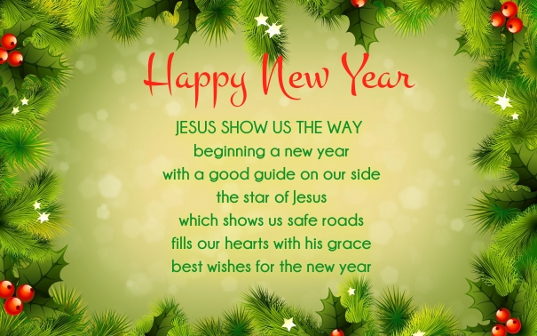 Christian New Year Wishes Image