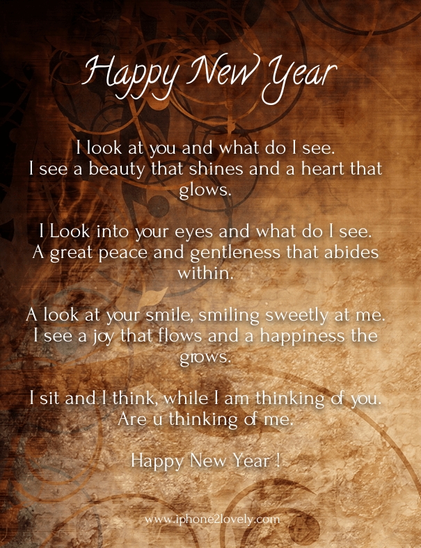 30 Romantic New Year 2023 Love Poems for Him / Boyfriend