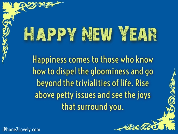 Happy New Year Message Image