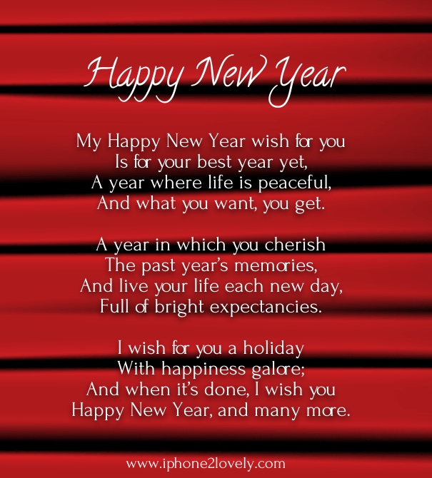 45 Short Poems to Wish Happy New Year 2024 (Images) Hug2Love