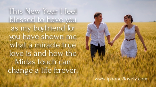 Happy New Year Wishes For Boy Friend 2021