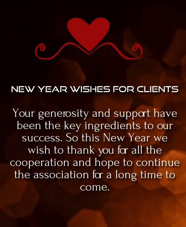 30 Best New Year 2024 Wishes for Clients & Customers Hug2Love