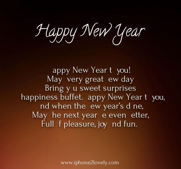 45 Short Poems to Wish Happy New Year 2024 (Images) Hug2Love