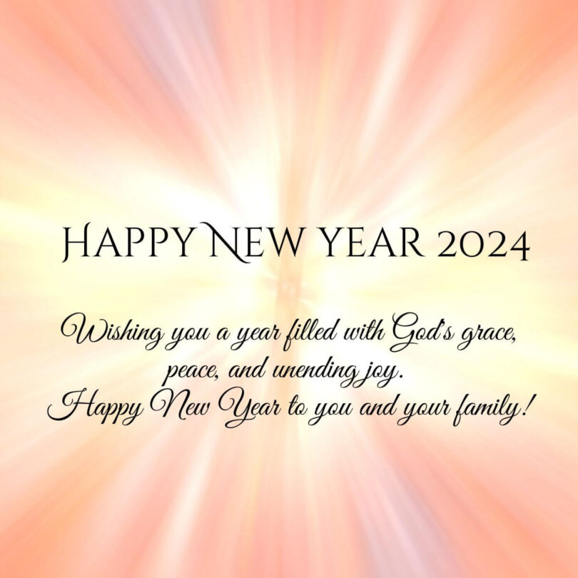 70 Happy New Year 2025 Christian Wishes from Bible (Religious) Hug2Love