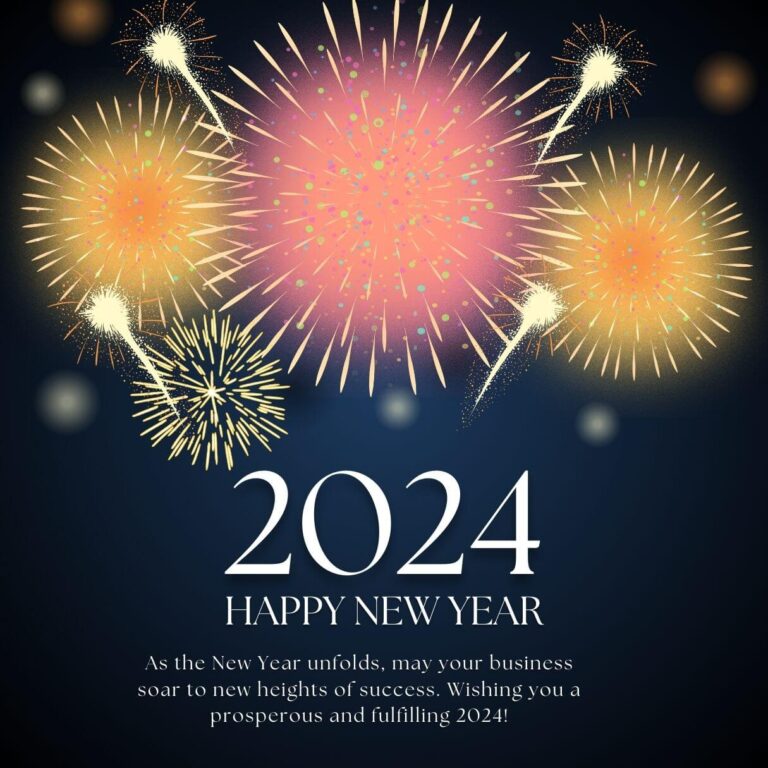Business New Year 2024 Wishes And Holiday Greetings