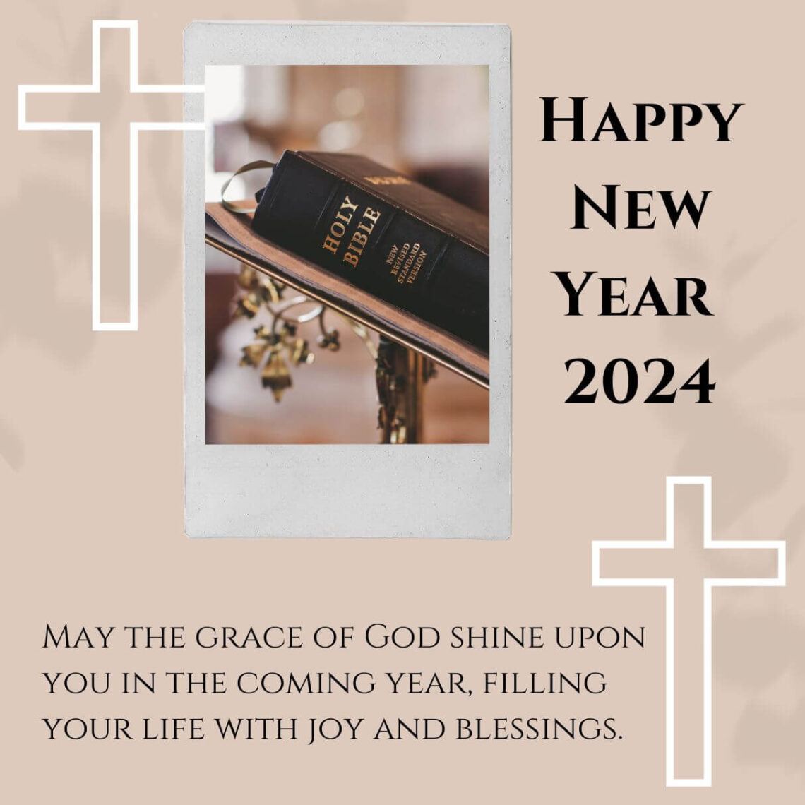70 Happy New Year 2025 Christian Wishes from Bible (Religious) Hug2Love