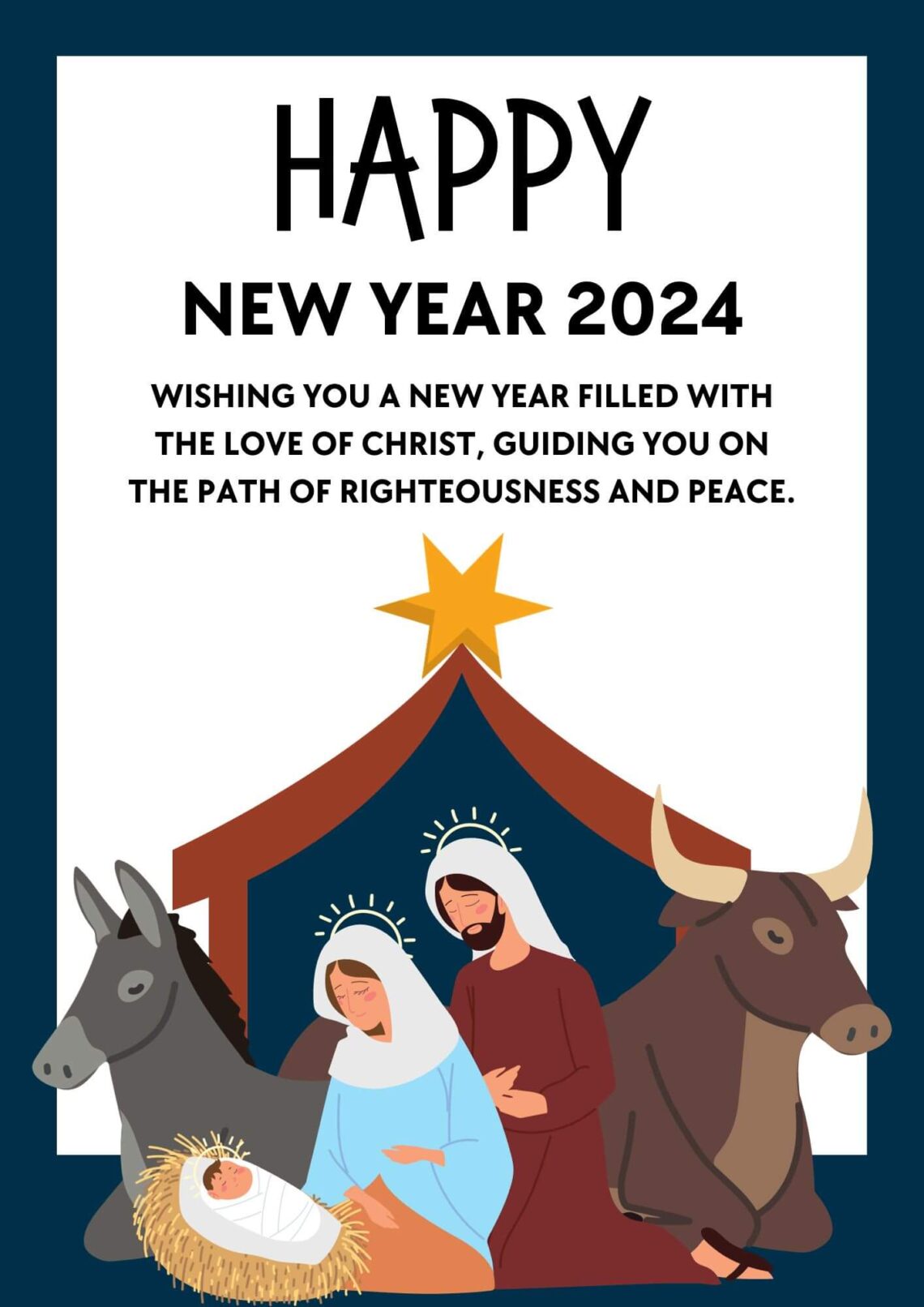 70 Happy New Year 2025 Christian Wishes from Bible (Religious) Hug2Love