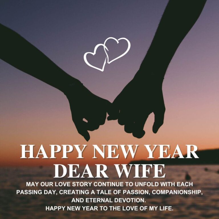 Happy New Year 2024 Wishes For Your Wife