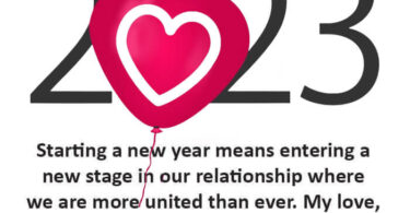 Love Wishes Happy New Year 2023 For Girlfriend From The Heart