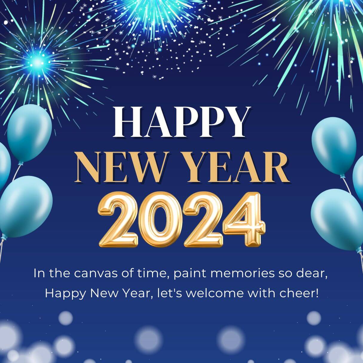 Poems To Wish Happy New Year 2024 Very Short