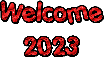Welcome To 2023 Happy New Year Moving Gif Image
