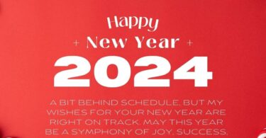 Late 2024 Happy New Year Greetings
