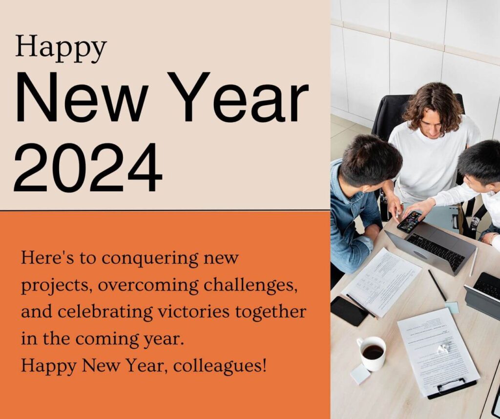80 New Year 2025 Wishes for Office Colleagues & Staff